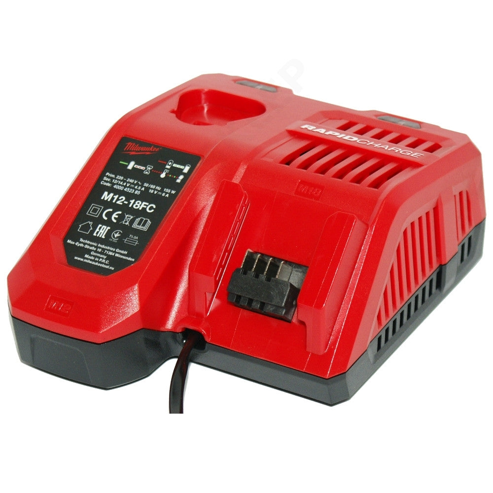 Milwaukee Caricabatterie M12-18FC