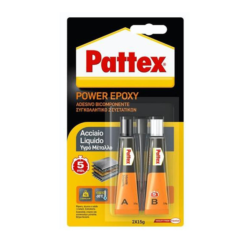 Pattex Acciaio Liquido 2x15g