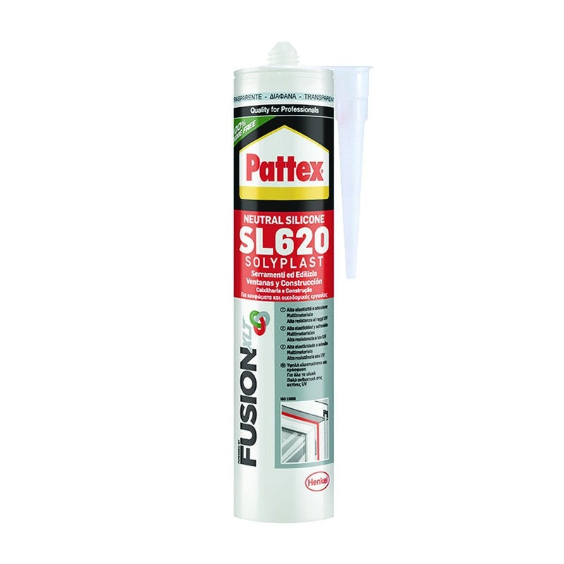 Pattex Sigillante Silicone Edile SL620 Grigio RAL7004 300ml
