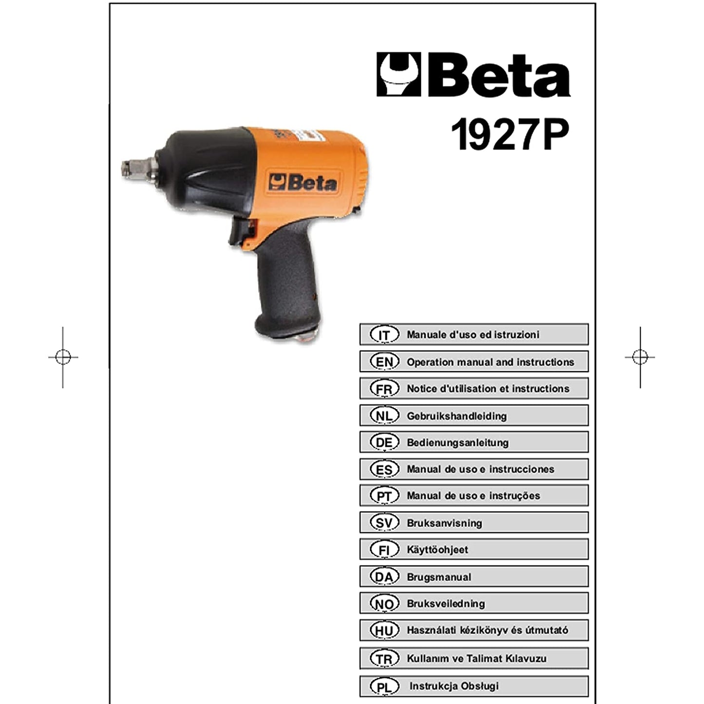 Beta Avvitatore Pneumatico Reversibile 1927P