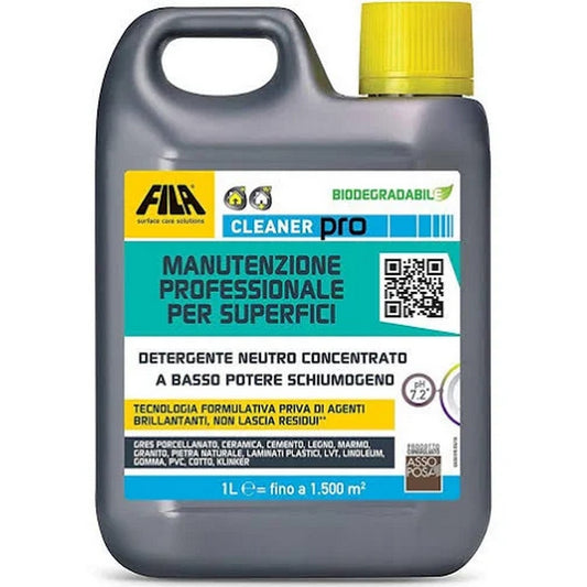 Fila cleaner pro detergente universale per pavimenti