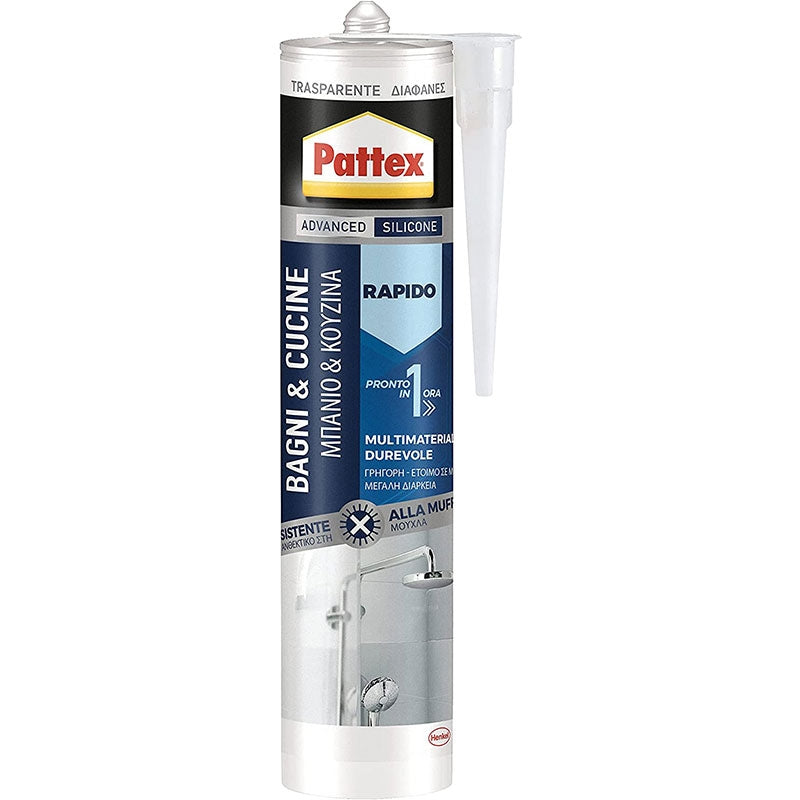 Pattex Sigillante Bagni&Cucine Trasparante 300ml