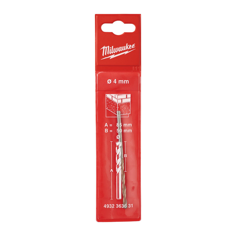 PUNTE CALCESTRUZZO 4MM Cod.4932363631